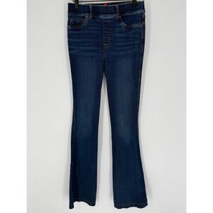 SPANX RED TAG BOOTCUT TROUSER JEANS CLEAN INDIGO SMALL LONG TALL
